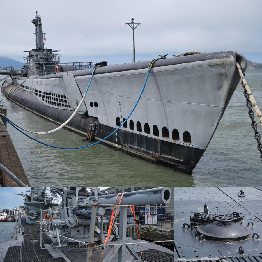 USS Pampanito Submarine Exterior