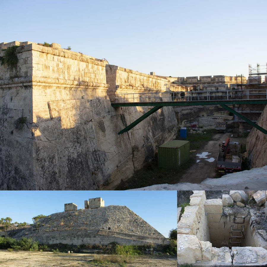 Abandoned Medieval Ruins Malta