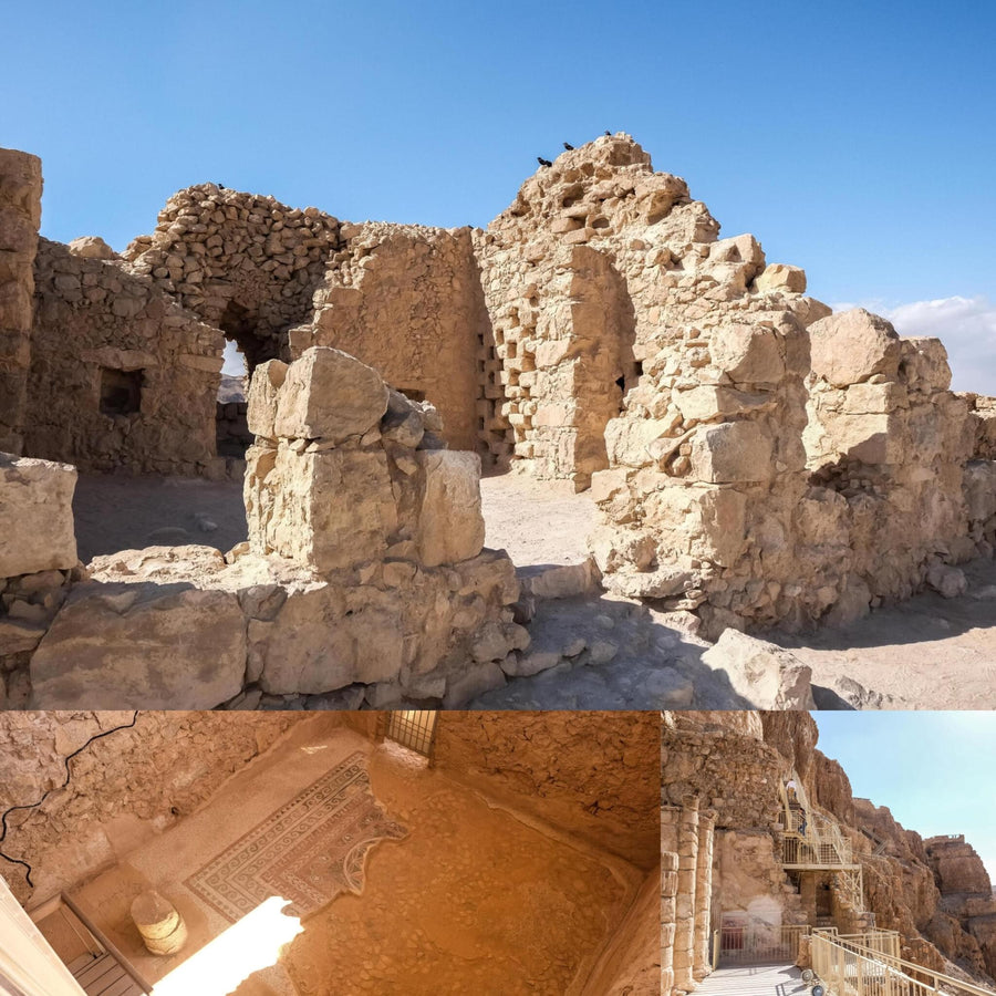 Masada Ancient Fortress Ruins