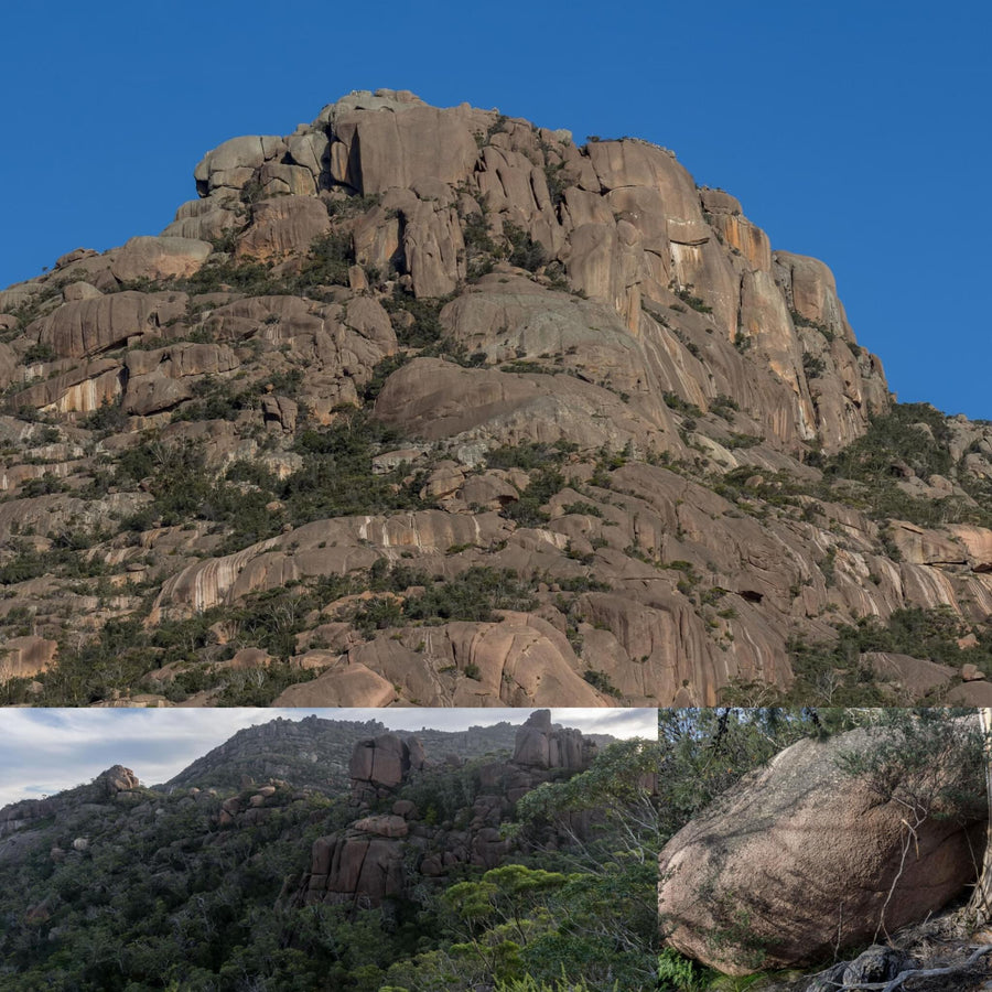 Red Granite Mountains Tasmania