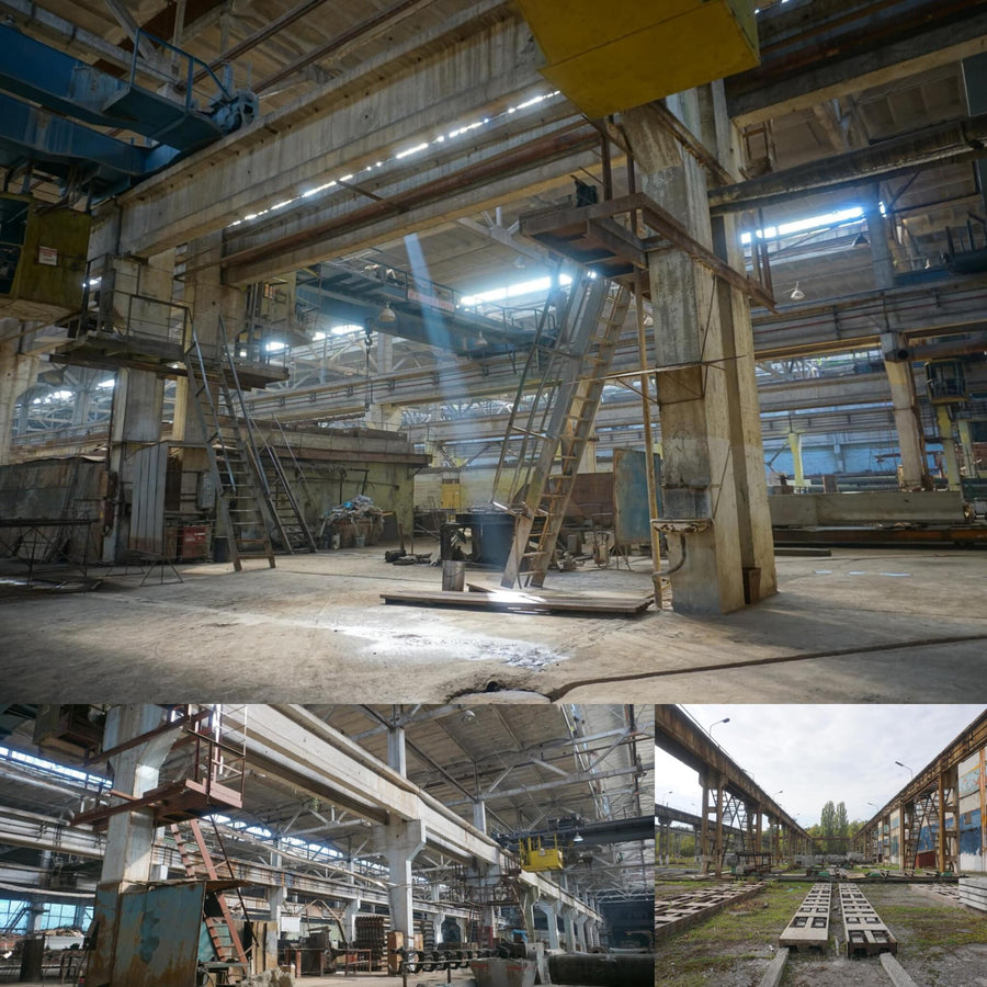 Soviet Abandoned Industrial Warehouse
