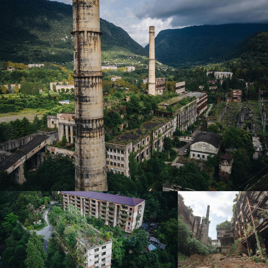 Abandoned Soviet Industrial Town