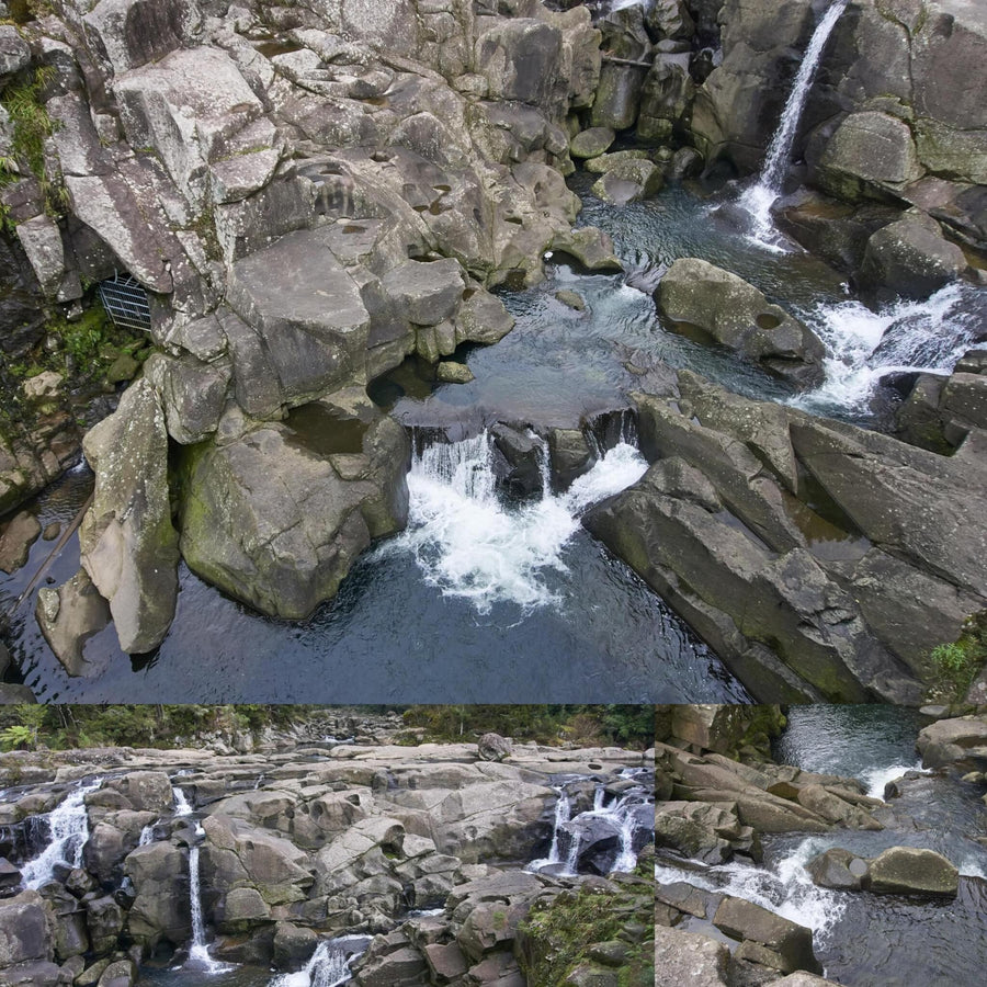 Large Semi-Dry Waterfall