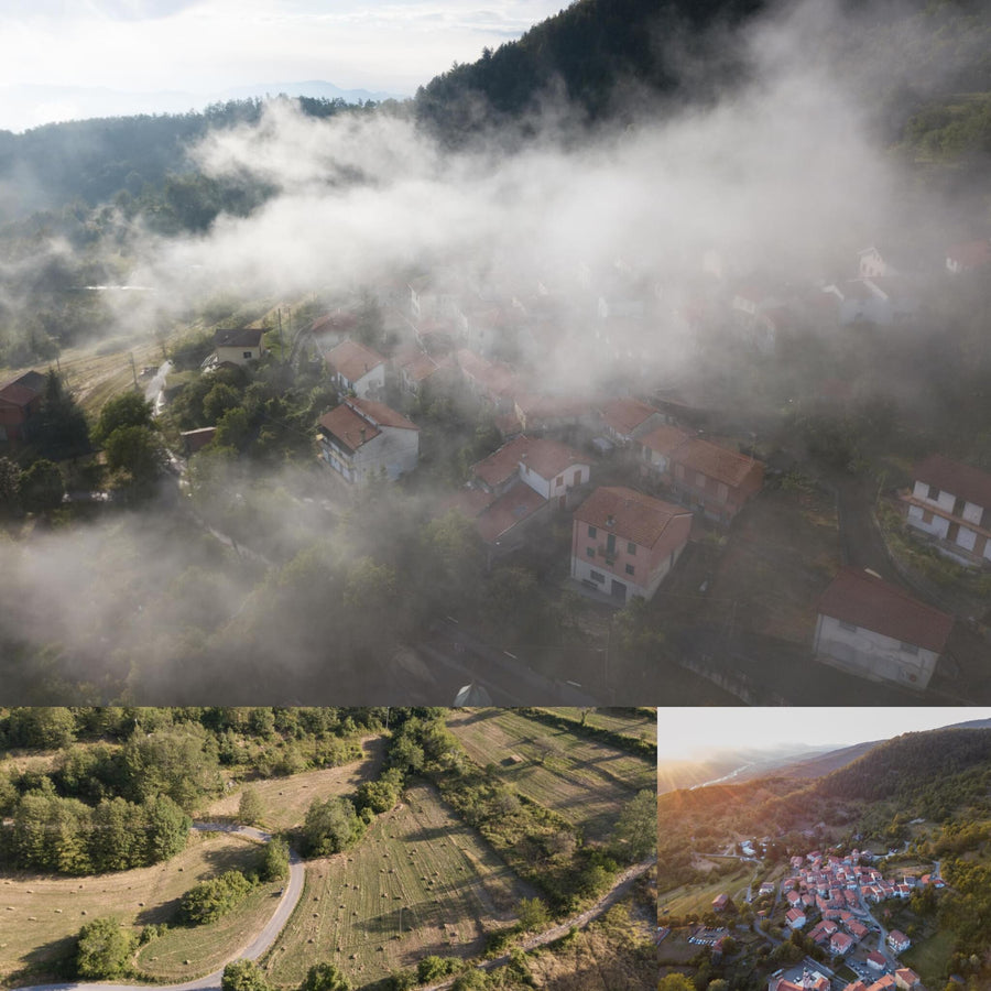 Italian Countryside Drone View