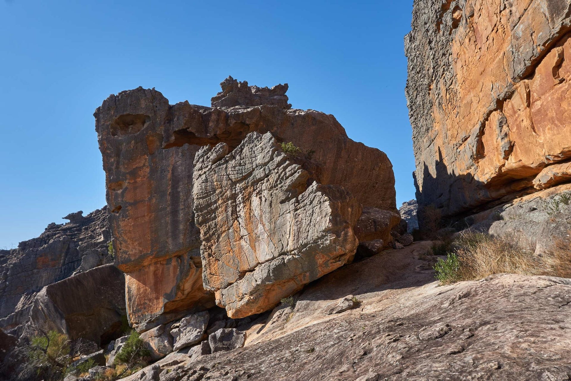 Hollow Mountain Rock Formations