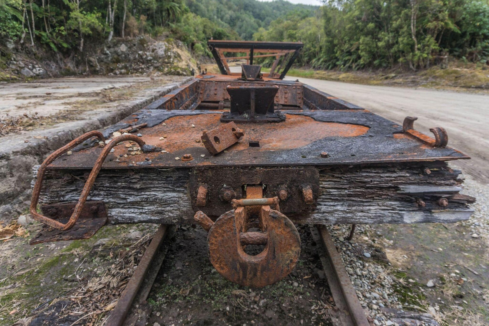 Abandoned Coal Mining Equipment