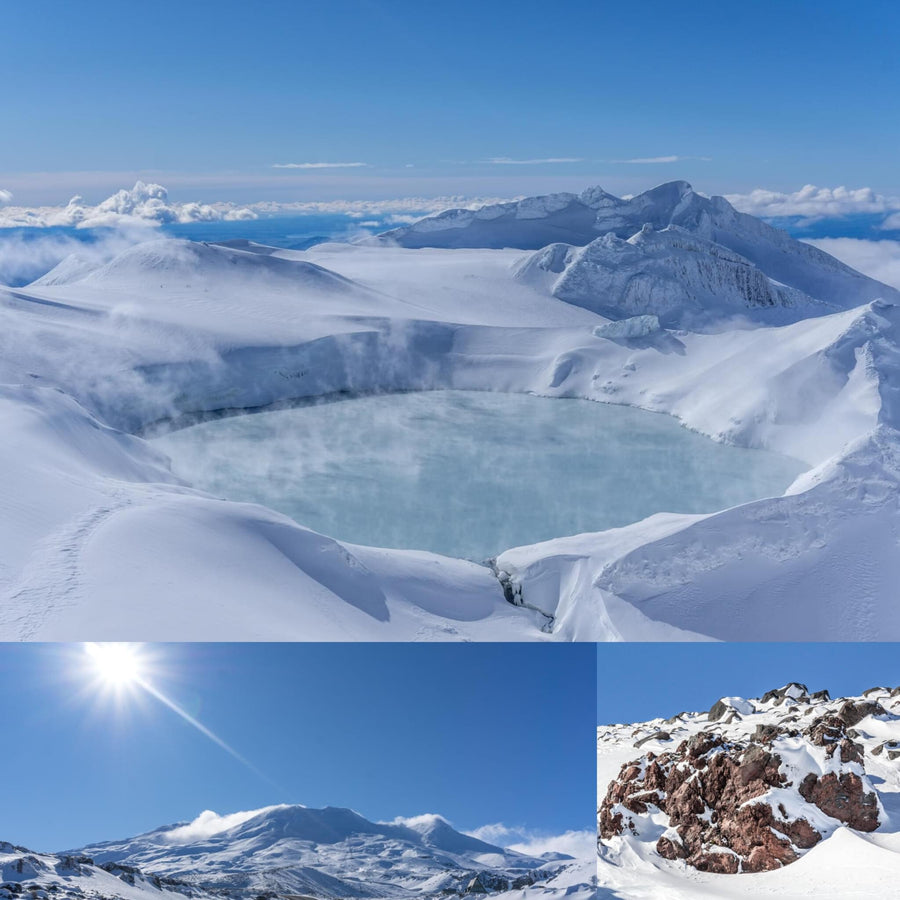 Stratovolcano Crater