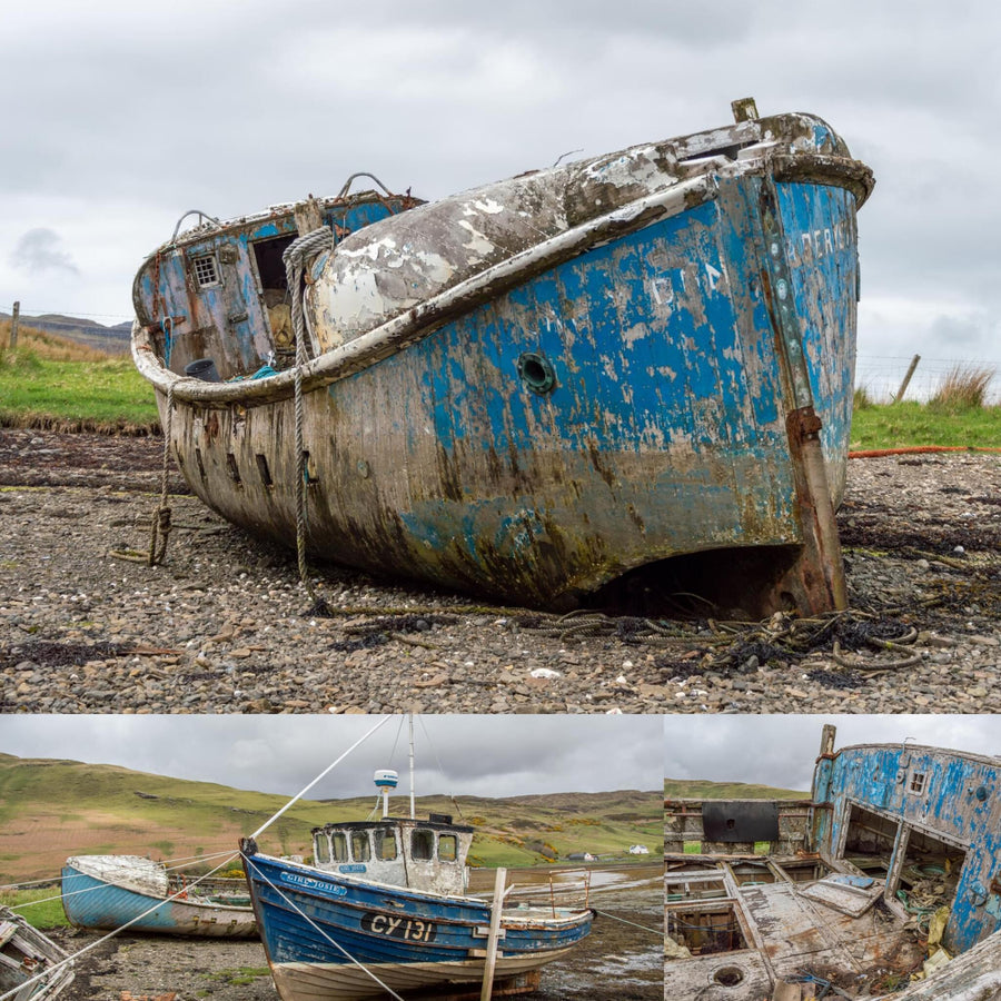 Abandoned Fishing Boats