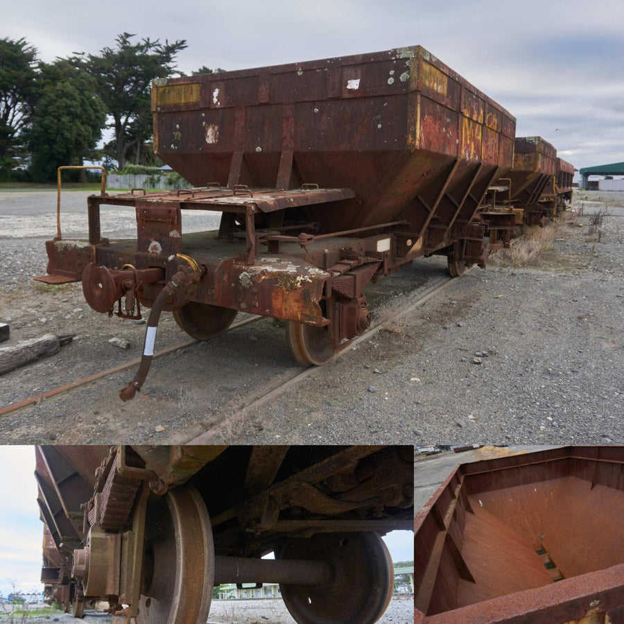 Rusty Cargo Rail Cars