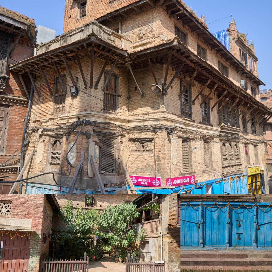 Old Crumbling Traditional Nepalese Building