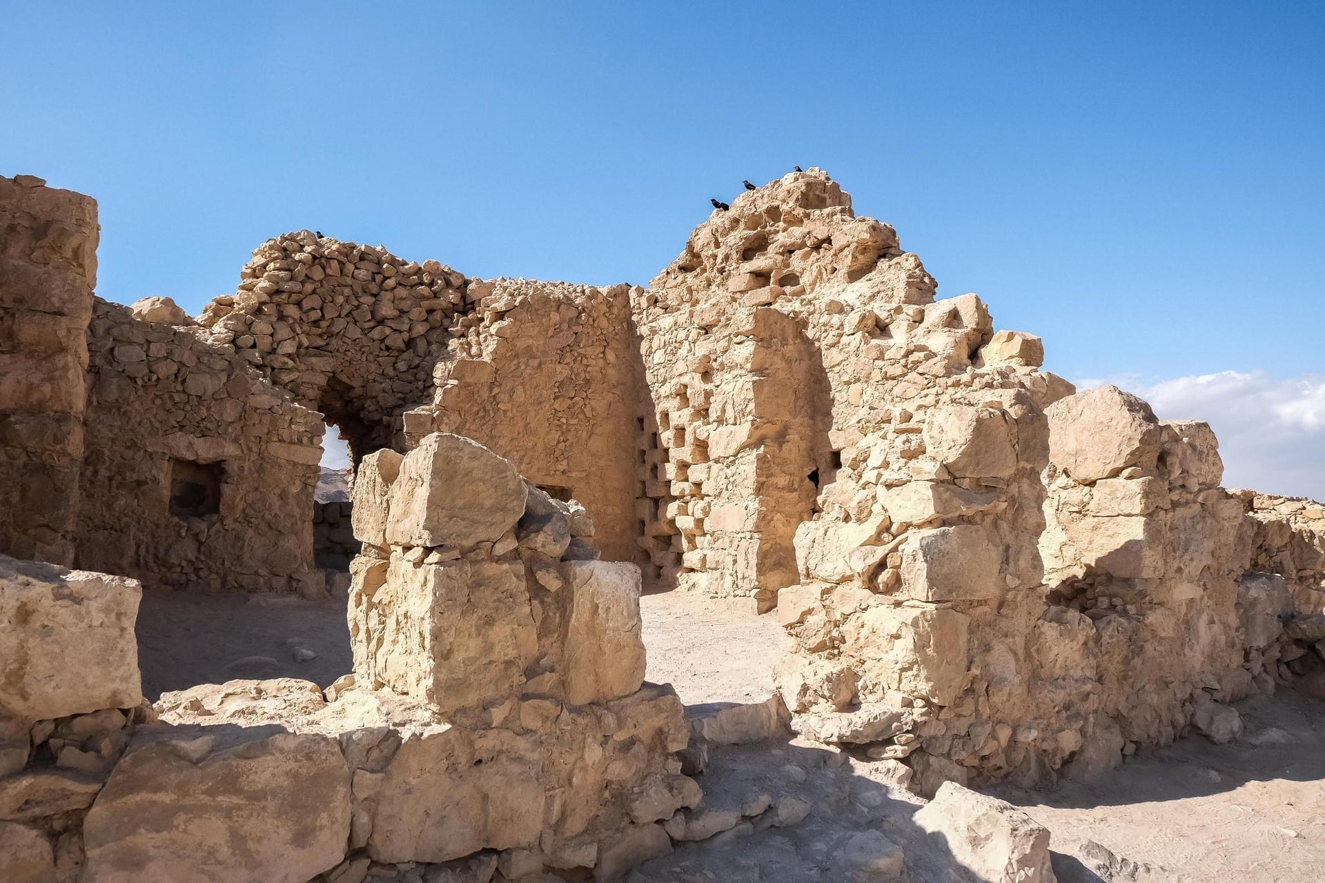 Masada Ancient Fortress Ruins