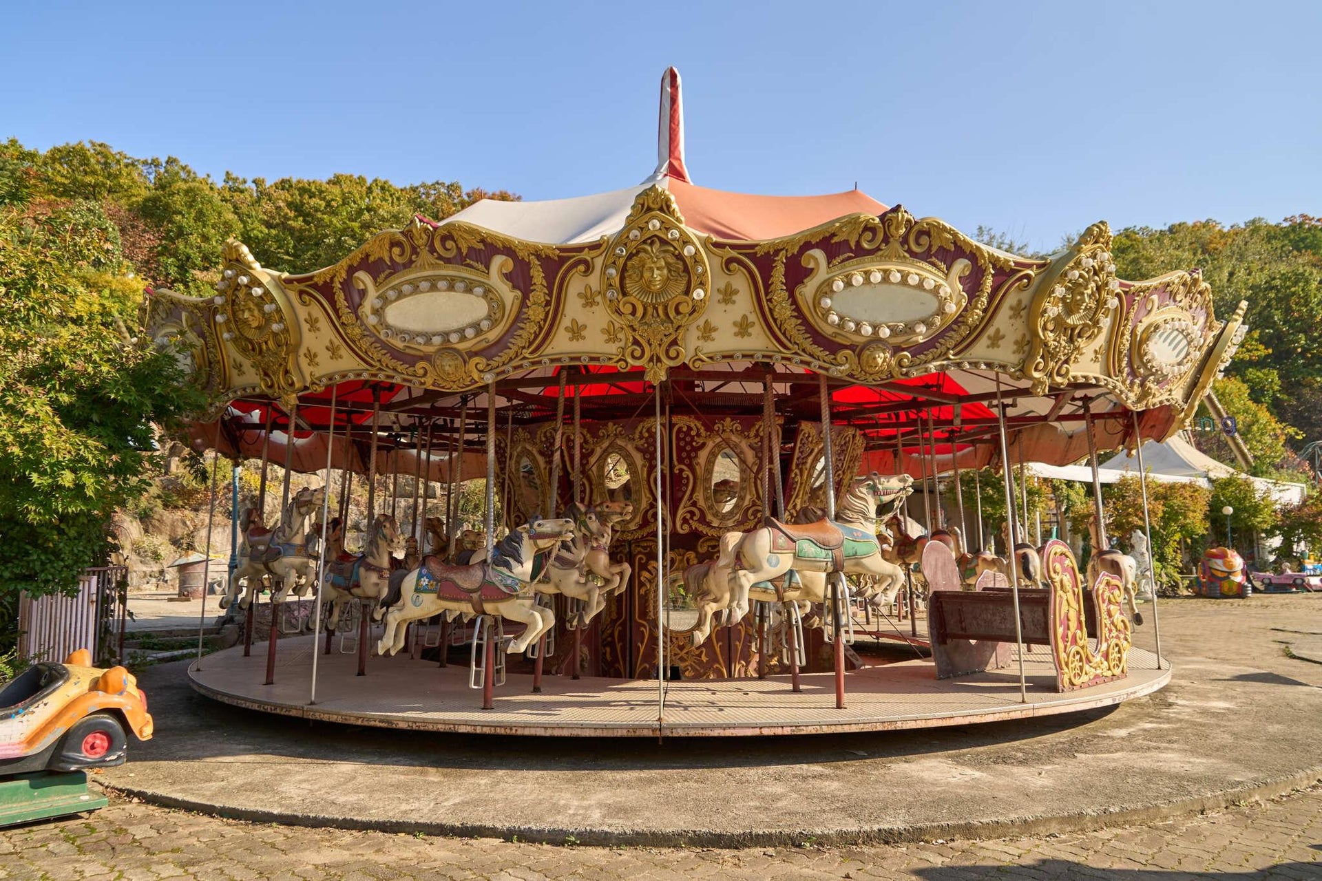 Abandoned Small Amusement Park