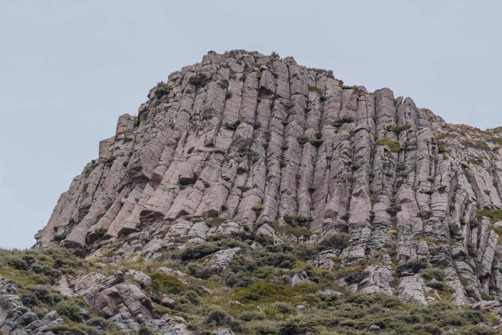 Rhyolite Volcanic Columns