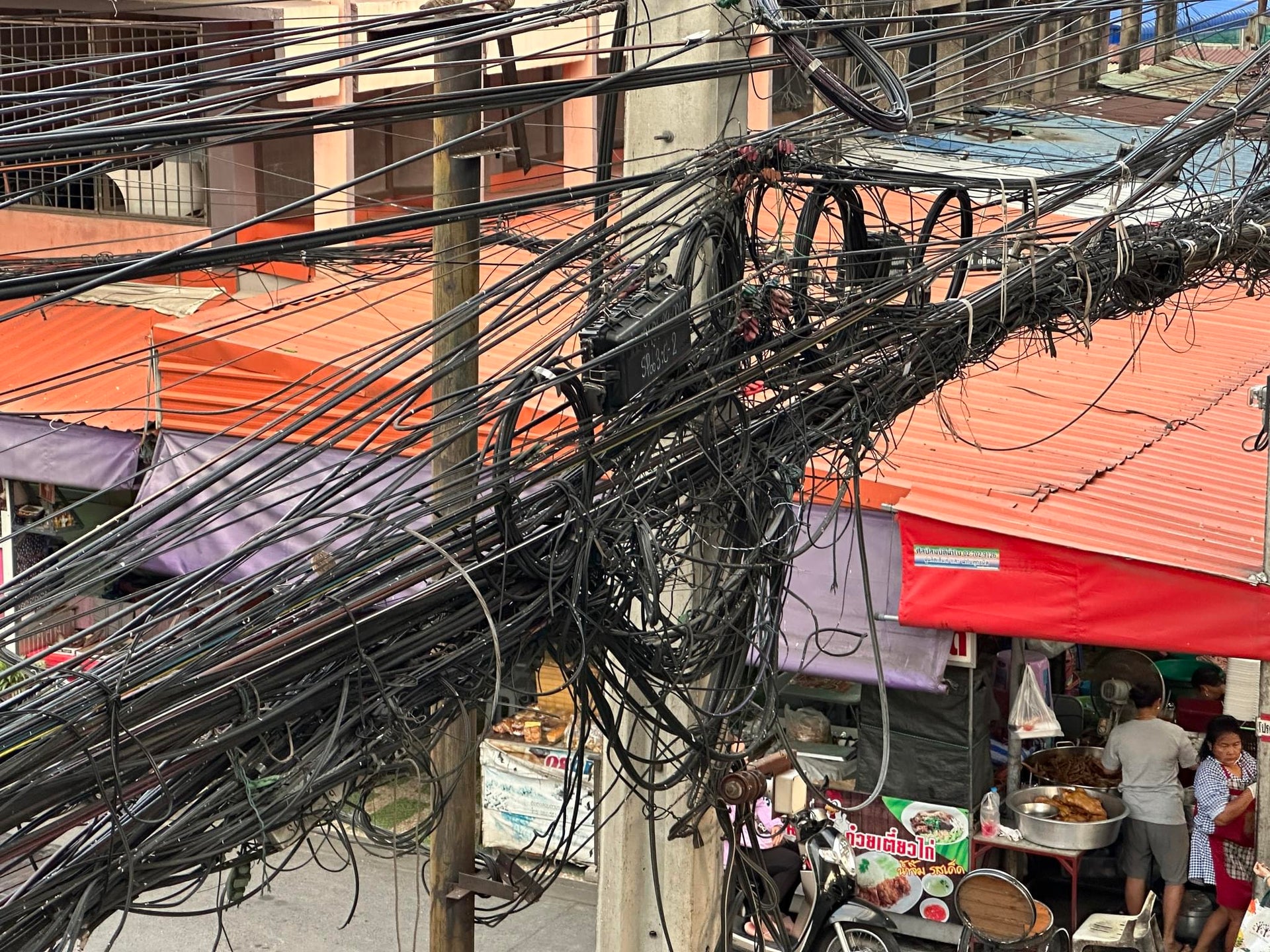 Bangkok Messy Wires