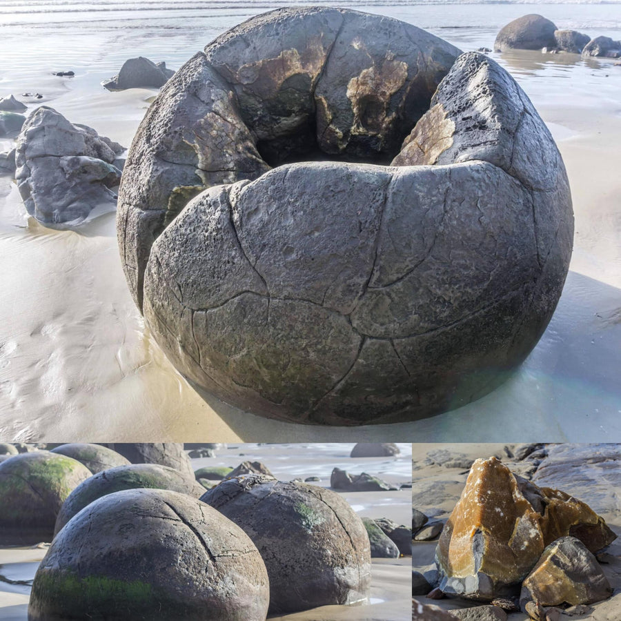 Spherical Mineral Boulders