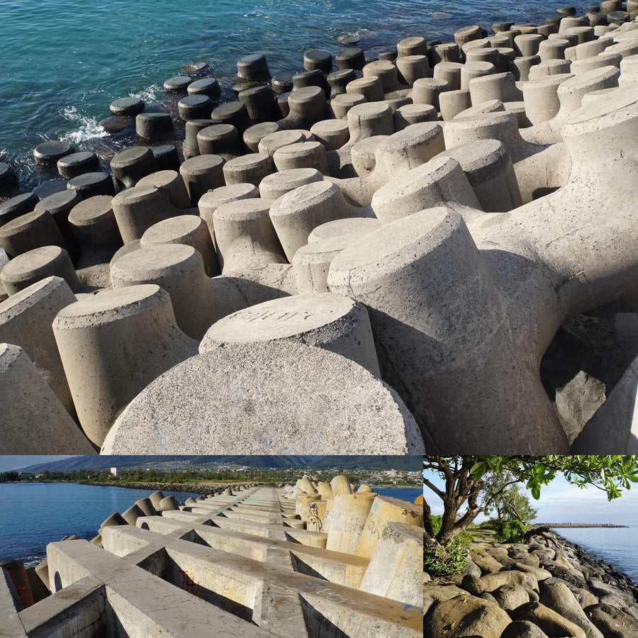 Tetrapods Coastal Concrete Blocks