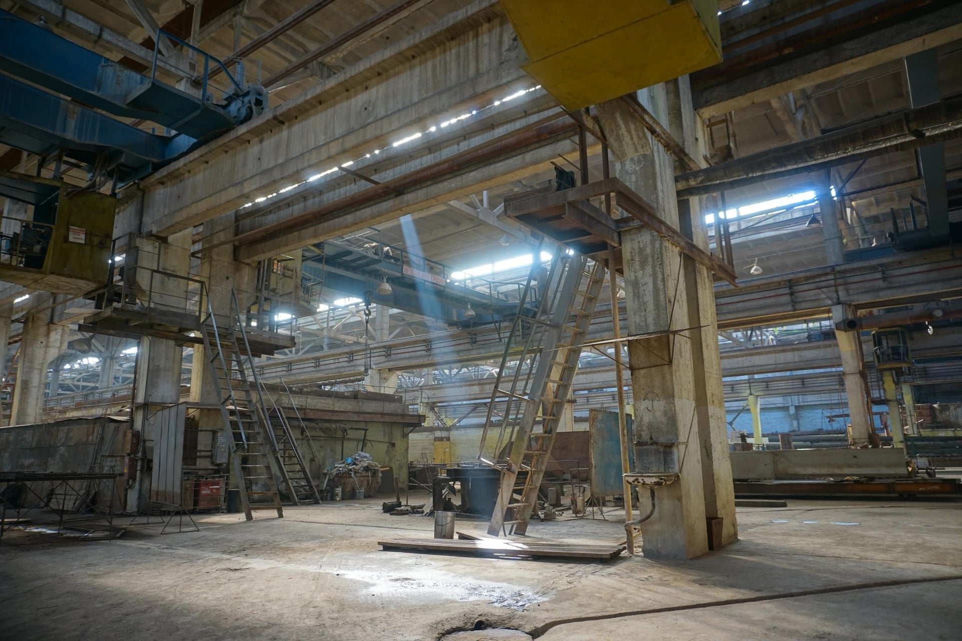 Soviet Abandoned Industrial Warehouse