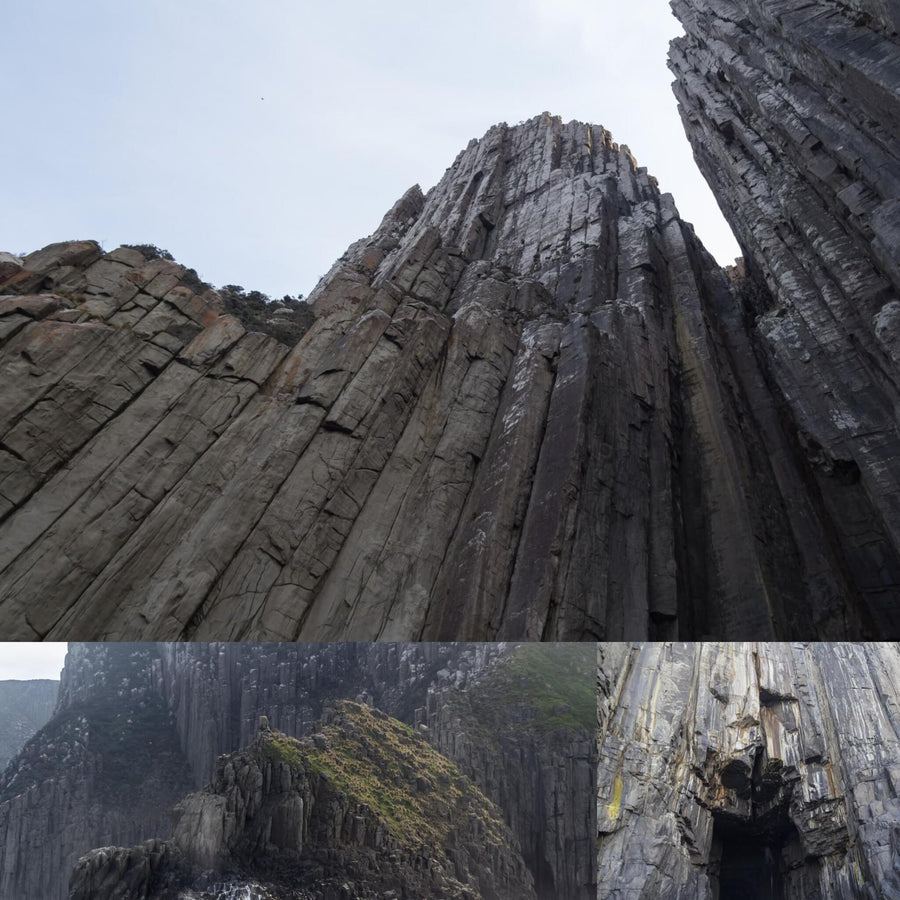 Vertical Column Cliffs