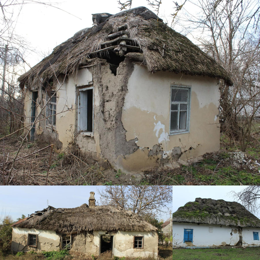 Abandoned Ukrainian Traditional Rural Houses