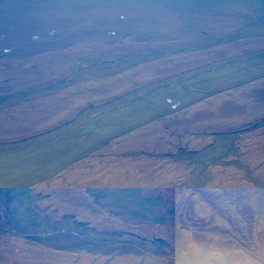 Aerial Australian Green Plateau
