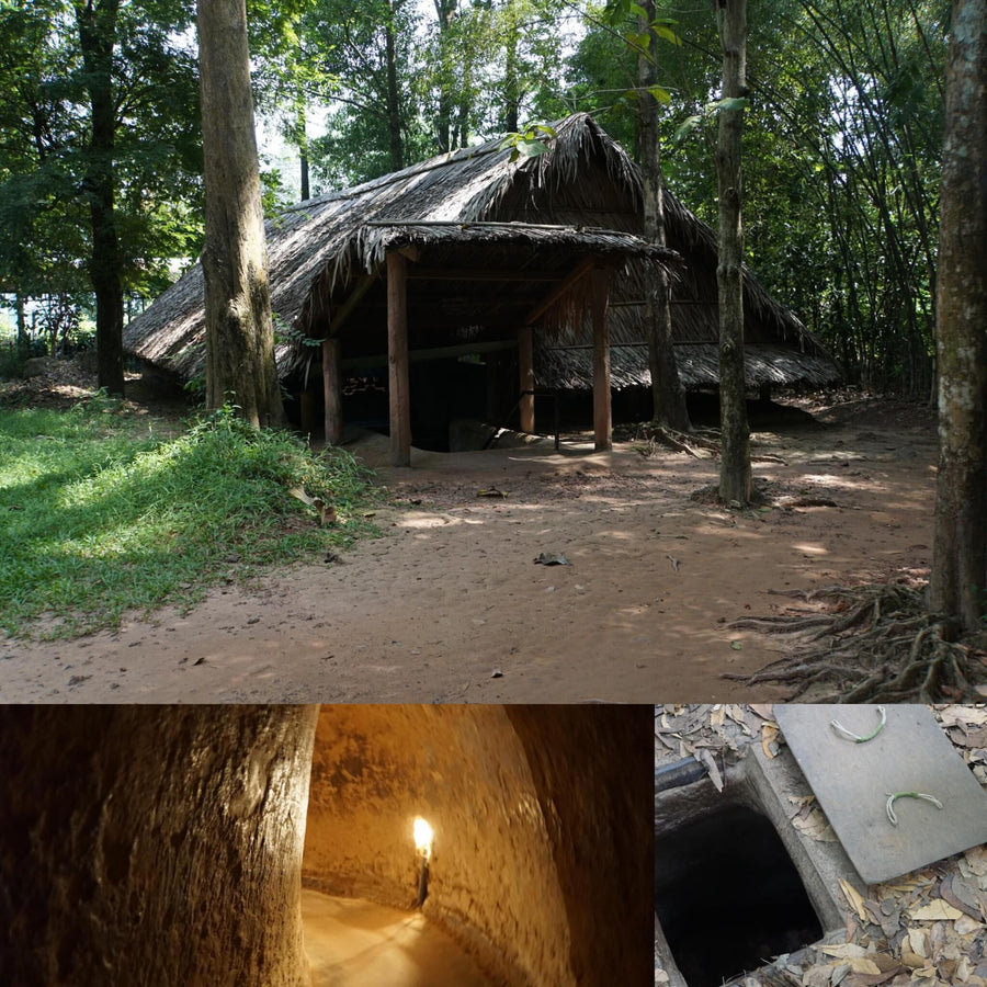 Vietnam War Tunnels, Traps and Quarters