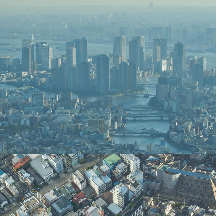 Tokyo Aerial Cityscape