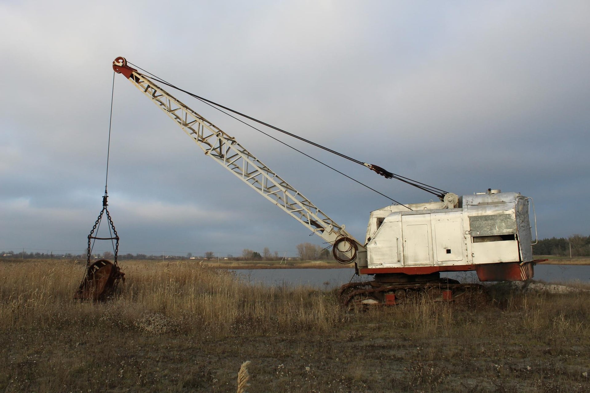 Abandoned Soviet Dragline Pack