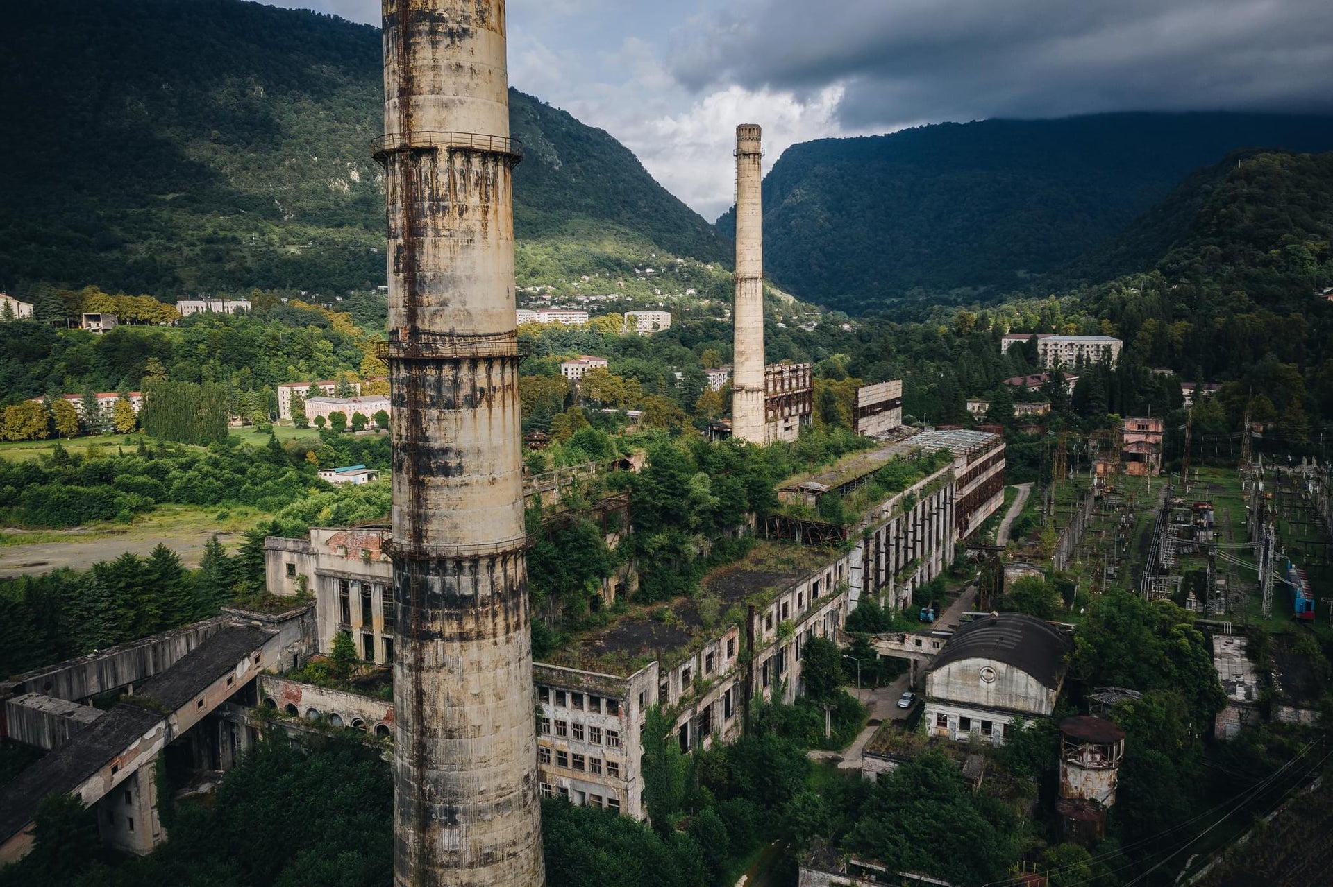 Abandoned Soviet Industrial Town