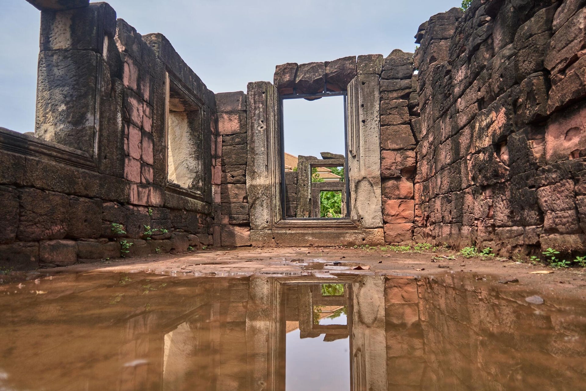 Crumbling Khmer Ceremonial Building