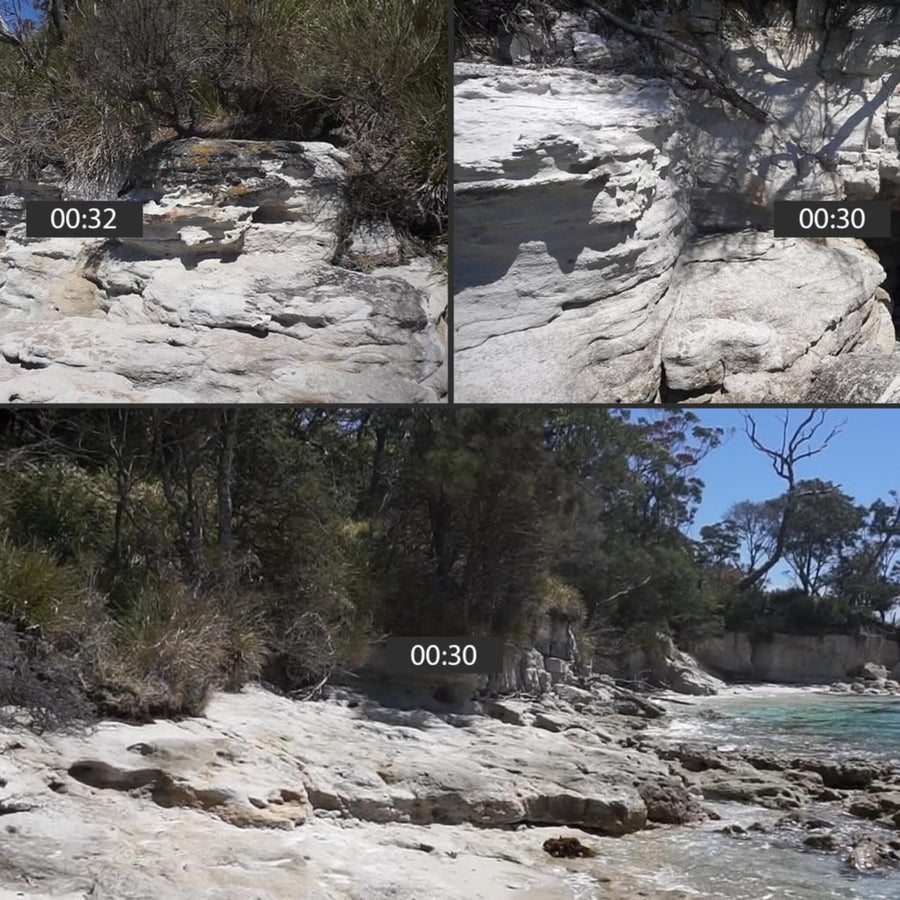 White Marine Cliffs and Sand